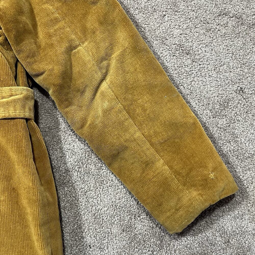 Vintage Northwest Corduroy Sherpa Lined Belted Jacket Womens Large - Picture 8 of 16